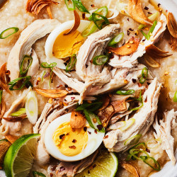 Arroz Caldo (chicken Rice Porridge)