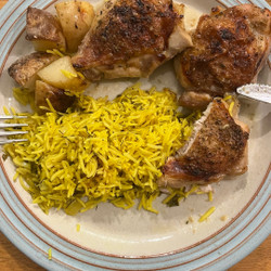 🍗✨ GREEK CHICKEN WITH LEMON POTATOES (boys say it's a keeper)