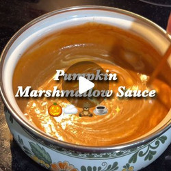 Pumpkin Marshmallow Sauce