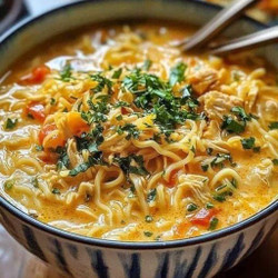 Crack Chicken Noodle Soup 🍲😋
