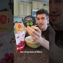High-protein High-fiber Yogurt Parfait