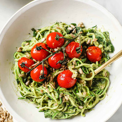 Zucchini Noodles With Pesto Recipe