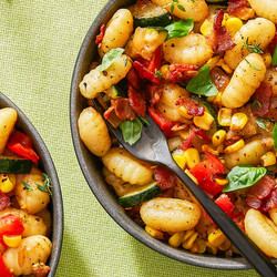 Succotash-inspired Gnocchi