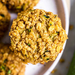 Zucchini Bread Breakfast Cookies