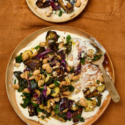 Za’atar Roast Vegetables With Whipped Feta