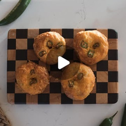 Cheddar Jalapeno Bagels