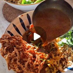 Khao Soi - Thai Coconut Curry Noodle Soup