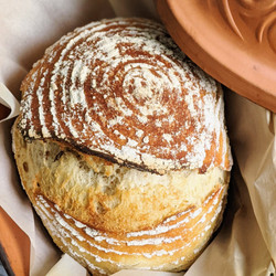 Clay Pot Sourdough Bread