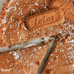 Quick &amp; Easy No-bake Biscoff Tart