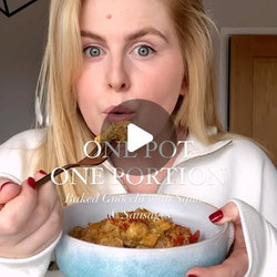 Creamy Baked Gnocchi With Squash &amp; Sausages