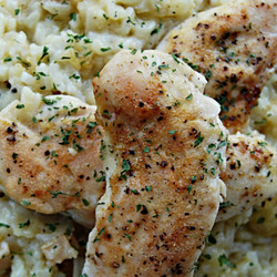 Chicken On Rice Casserole