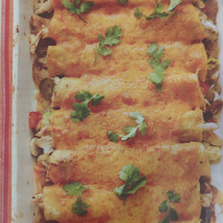 CHICKEN VERDE ENCHILADAS