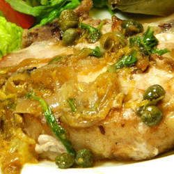 Lemony Pork Piccata