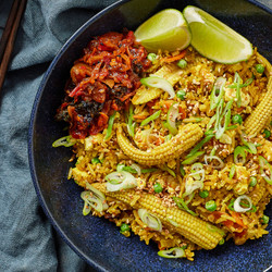 Vegan Tofu-fried Rice