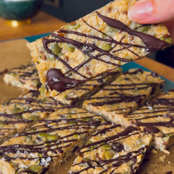 No-bake Tahini Snack Bars