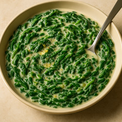 Flavorful Pareve Creamed Spinach (with Non-Dairy Creamer &amp; Umami)