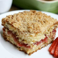 Strawberry Coffee Cake