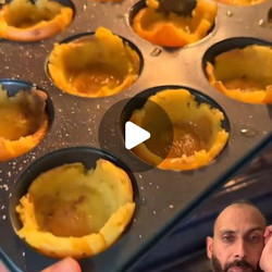 Smashed Potato Cups With Mushroom Gruyere Filling
