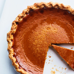Bourbon Pumpkin Pie