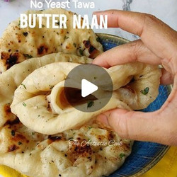 Instant Fluffy Butter/garlic Naan