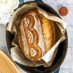 Whole Wheat Sourdough Bread