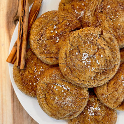 Brown Butter Pumpkin Spice Cookies