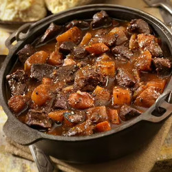 Beef Stew With Fruit Chutney