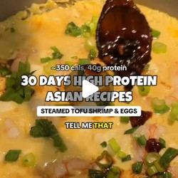 Steamed Tofu Shrimp &amp; Eggs
