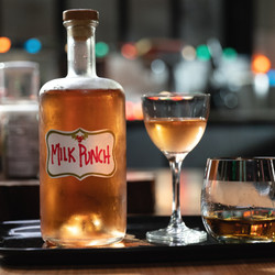 Clarified Milk Punch