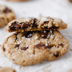 Sea Salt Chocolate Chip Cookies