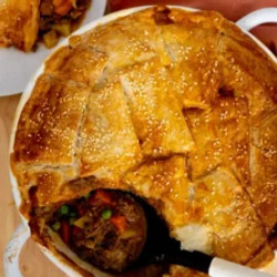 Family Beef And Potato Pie
