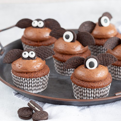Chocolade Vleermuis Cupcakes