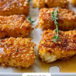 Baked Crunchy Hot Honey Chicken