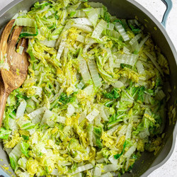 Sautéed Napa Cabbage