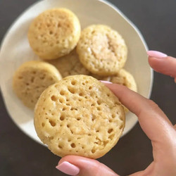 Fluffy Sourdough Crumpets Recipe