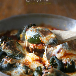 Chorizo Stuffed Poblano Peppers