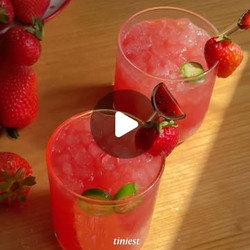 Frozen Watermelon Mocktail With A Twist