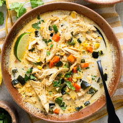 Chicken Poblano Soup