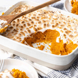 Sweet Potato Casserole With Marshmallows