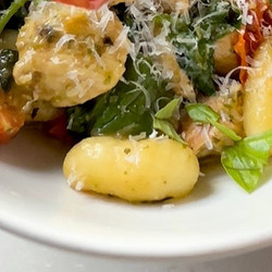 One-pan Lemon Chicken Pesto Gnocchi