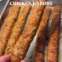 Sheet Pan Chicken Kabobs