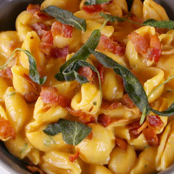 Pumpkin Bacon Mac &amp; Cheese
