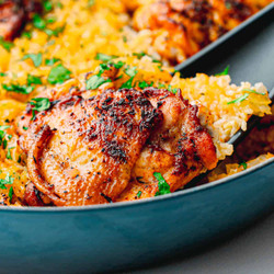 Dutch Oven Chicken And Rice (oven-baked)