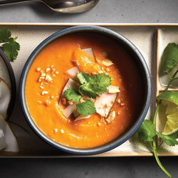 Thai Sweet Potato Red Curry Soup