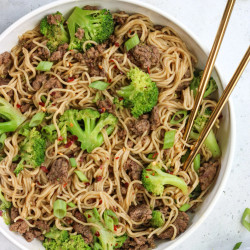 Beef And Broccoli Ramen Stir Fry (gluten Free)