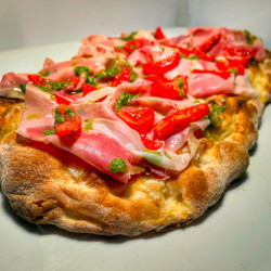 Pizza In Pala With Ciabatta Romana Mix