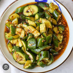Smacked Cucumber Salad (Pai Huang Gua)
