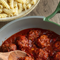Meatballs In Tomato-maple Sauce
