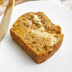 Keto Pumpkin Bread With Cream Cheese Filling