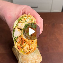 Chopped Buffalo Chicken Wraps